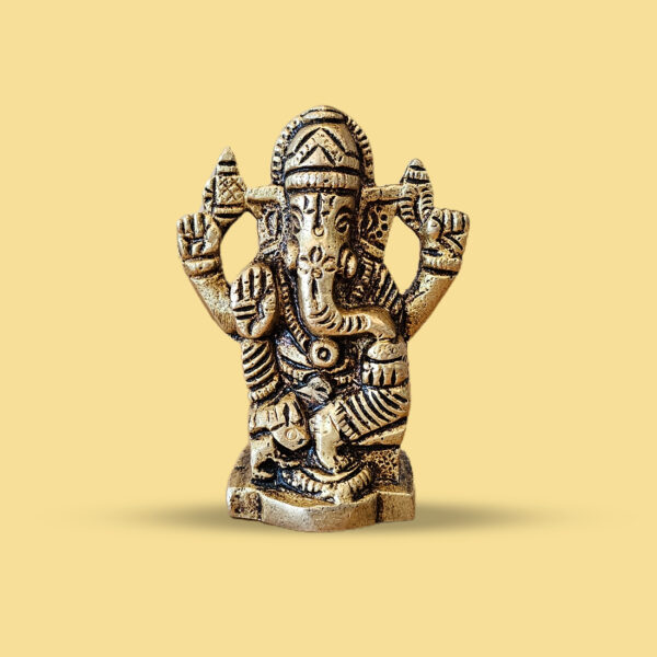 Brass sculpture ganesh