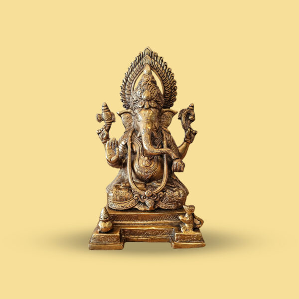 Brass Ganesh Idol