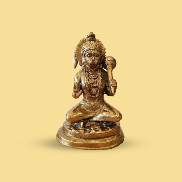 Brass Hanuman Idol